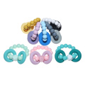 12mm 15mm mâcher en vrac 19mm de qualité alimentaire en gros bébé bracelet dentition jouet anneau silicone perles anneau de dentition